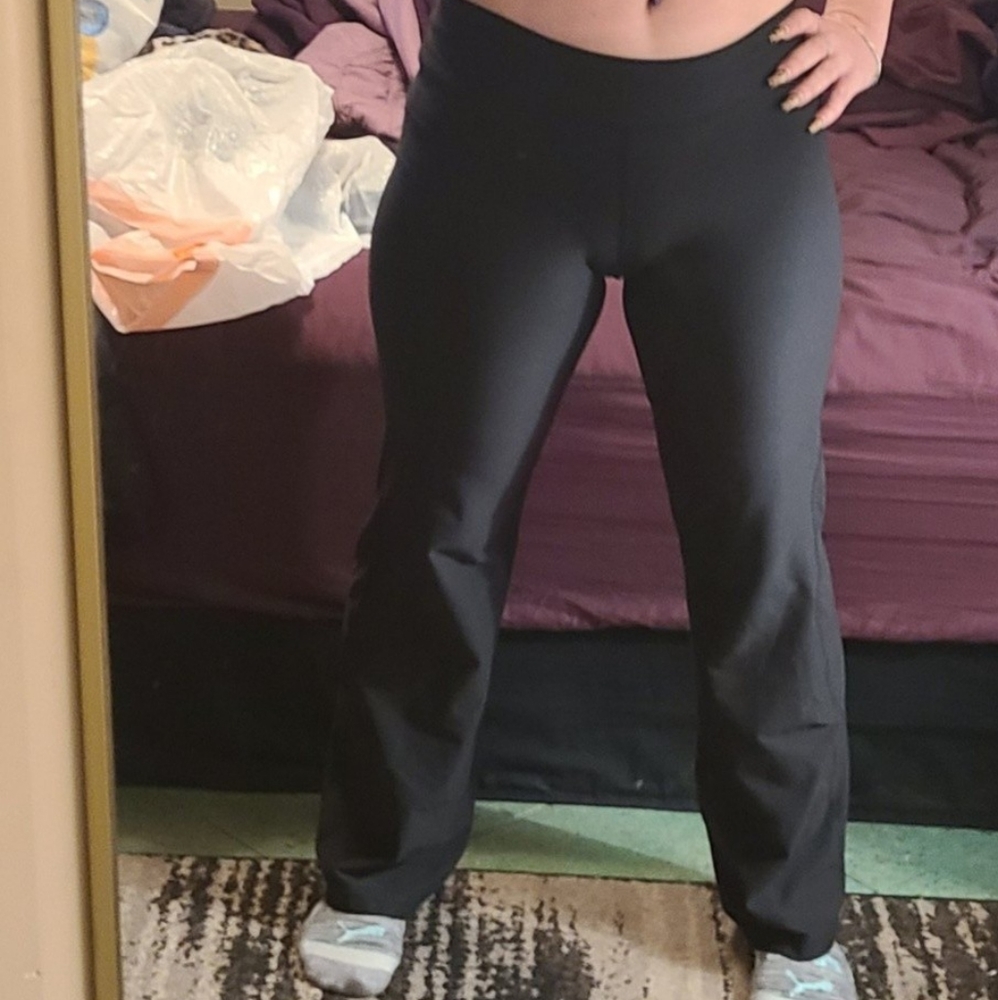 Adidas climate straight leg black leggings size Small